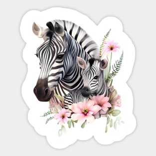 Zebra Sticker